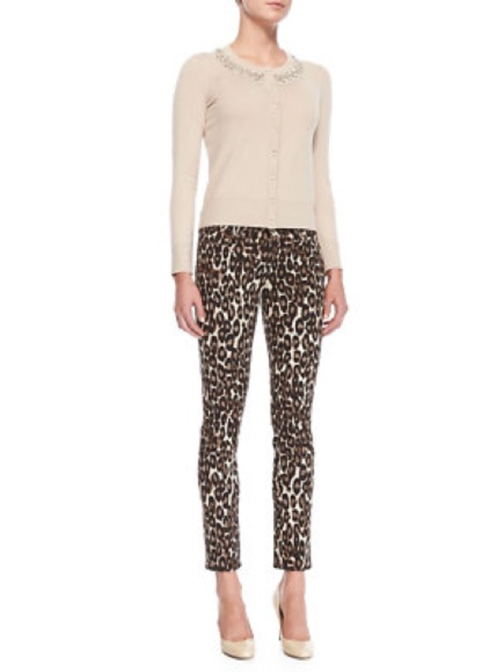 Kate Spade Broome Street Leopard Print Jeans